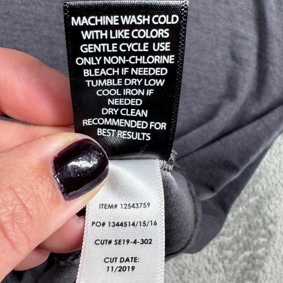 Torrid Women’s 2X Grey Super Soft Burnout Knit Tee Short Sleeve Plus Size Top - Picture 5 of 8